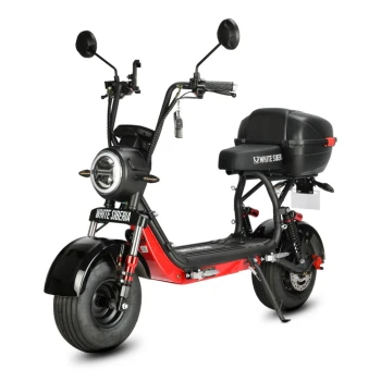 Электроскутер WHITE SIBERIA MINI R 3.0 60V BLACK (Чёрный)